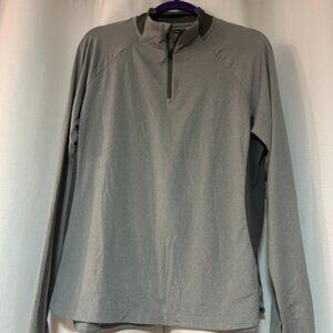 Rei womens longsleeve top XL hiking outdoors skiing winter quarterzip pocket